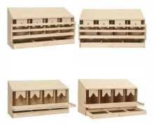 Värprede 4 fack 106x40x59 cm massiv furu - Värprede - Värp Rede - Home & Living