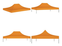 Tak till partytält 4x3 m orange 270 g/m² - Tak Tält - Tak Partytält - Home & Living