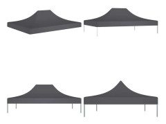 Tak till partytält 4x3 m antracit 270 g/m² - Tak Tält - Tak Partytält - Home & Living