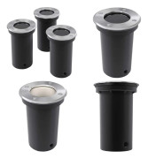 Markbelysning rund 3-pack - Belsyning - Belysningar - Home & Living