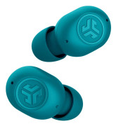 JLab Audio JBuds Mini - True wireless-hörlurar med mikrofon - inuti örat - Bluetooth - vattenliknande grönblå
