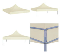 Tak till partytält 2x2 m gräddvit 270 g/m² - Tak Tält - Tak Partytält - Home & Living