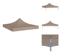 Tak till partytält & lusthus - Living Tak till partytält 3x3 m taupe 270 g/m²
