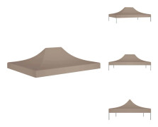 Tak till partytält & lusthus - Living Tak till partytält 4x3 m taupe 270 g/m²