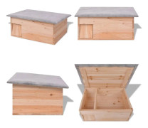 Igelkottshus 45 x 33 x 22 cm trä - Igelkottshus - Igelkottshus Trä - Home & Living