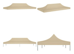 Tak till partytält 6x3 m beige 270 g/m² - Tak Tält - Tak Partytält - Home & Living