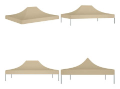 Tak till partytält 4x3 m beige 270 g/m² - Tak Tält - Tak Partytält - Home & Living