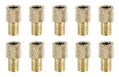 10 st Cykel Mässing Adaptrar Tube Pump Connector Ventil Converter Pump Verktyg Däckpump