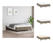 The Living Store Sängram taupe 140x200 cm tyg