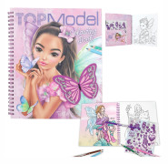 TOPModel Colouring Book With Sequins FAIRY LOVE ( 0412976 )