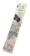 5st Silk Fan Bag Fläkt Förvaringspåse, Klassisk Grå+Grå+Rosa+Blå+Lila Betterlifefg