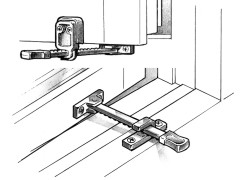  Ventilationsbeslag Assa Fix 85/86 Vit