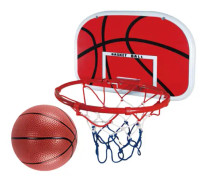 Basketkorg för inomhusbruk, Mini basketkorg set för barn med bollnät och luftpump, inomhussportsleksak