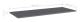 Hyllplan 4 st grå högglans 100x40x1,5 cm spånskiva
