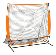 Multisport baseball träningsnät Svart 174x76x158,5 cm - SALUTUYA - BD5184