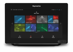 Raymarine - AXIOM 9'' MFD, RV3D, LightHouse-sjökort för Norra Europa