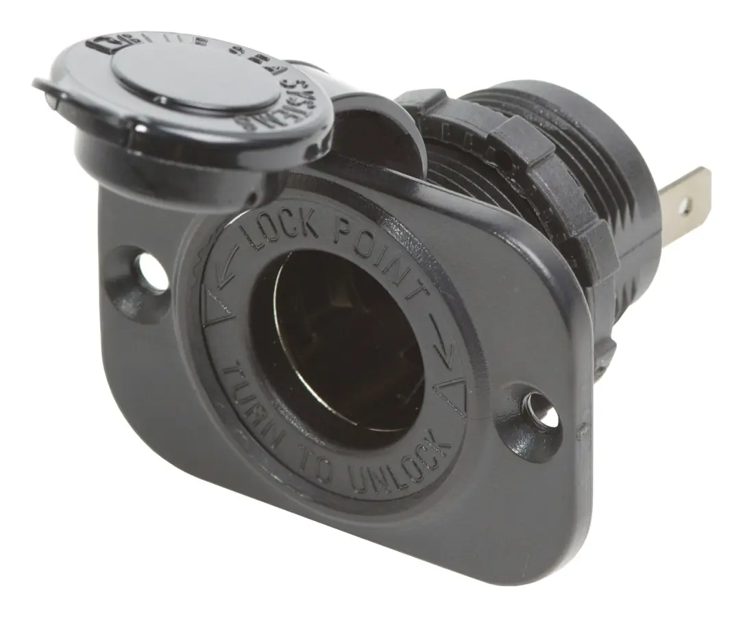 Blue Sea Systems - Blue Sea Systems 12VDC Dash Socket (Bulk)