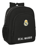 Skolryggsäck Real Madrid C.F. Corporativa Svart 32 X 38 X 12 cm