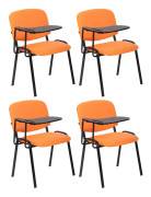 CLP Set om 4 Ken-stolar med hopfällbart bord tyg