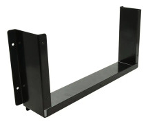 aluminiumram för skyddsnät 302 x 169 mm svart