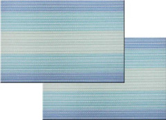 Set med 6 st placemats för matbord. Tvättbart tyg Värmebeständigt