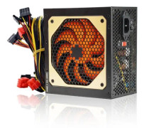 ATX 750W - YANX - Strömförsörjning 750W -110v/ 220V - 80 plus brons - Icke-modulär strömförsörjning - Svart
