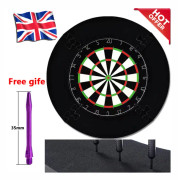Winmau Protective Dartboard Darts Surround Wall Guard Protector Ring Plain Black