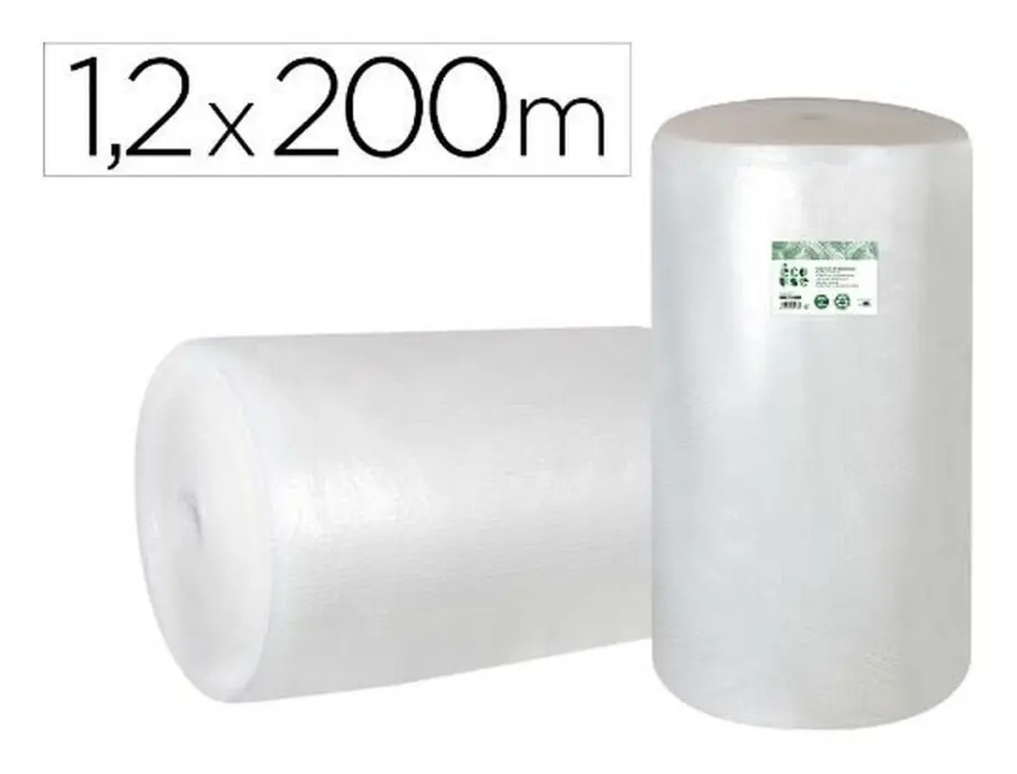 Bubbelplast för packning Liderpapel BU27 Transparent 1,20 x 200 m