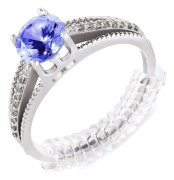 6 st ringstorleksjusterare, 2MM rund stil