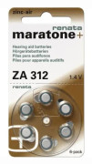 Renata ZA 312 hörapparatbatterier