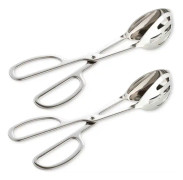 Buffé-tång, 2-PACK rostfritt stål bufféfest catering servering