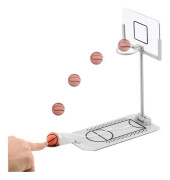 Mini hopfällbar bordsskiva Basketspelleksak, Acsergery Inomhus Utomhus Roligt Sport Nyhet Leksakspresent