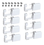 8-pack engångspistol för öronpiercing med öronstift Asepsis Ingen smärta Säkerhet Självöronhåltagningspistolsats verktyg