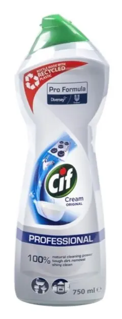 Cif Professional Cream Ytrengöringsmedel och polish 750ml