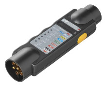 pluggprovare 7-polig 12V 29 cm svart