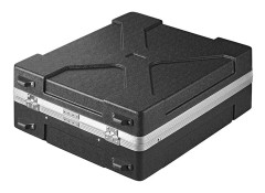 Robust rackväska för Soundkonsole 19823 Transportväska Plast , aluminium (L x B x H) 65,5 x 55 x 25 cm