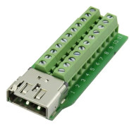TRU COMPONENTS 1307037 HDMI-kontakt Anslutning, infälld vertikal Antal stolpar: 22 1 st