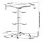 Desk Table for laptop Maclean, height adjustment, to work standing up, max height 113cm, MC-892B