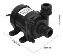 DC 24V 750L/H Extremt tyst borstlös minivattenpump