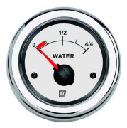 Vetus Vattennivåindikator 12-24v Silver 52 mm