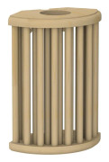Lampskydd SAWO Hörn/vägg ribbad Varumärke: SAWO GTIN: 6430011647484 Material: Tall