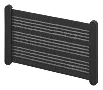 Förvaringsnät resår L 40x26,5cm med plastfäste