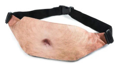 Belly Bum Bag - Beer Belt Zip Waterproof Bum Bag, Multicolor