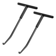 Motorcykel avgasfjäderkrokar 6,3×3,1 tum T-formade handtag fjäderdrag