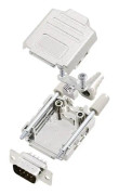 Amphenol L17DPPK37-M+L717DE37P D-Sub stiftlist set 180 ° Antal poler: 37 Lödhona 1 st