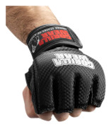 Gorilla Wear Berea MMA Gloves (without thumb) Black & White