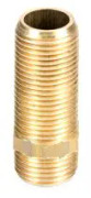 Lång dubbel hannippel 40 mm 15/21 rå - GARIS - D04103B