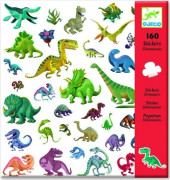 Klistermärken dinosaurier 160st