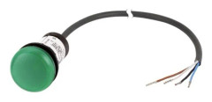 Eaton C22-L-G-24-P62 Indikatorlampa platt Grön 24 V DC/AC 1 st