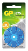 GP Batterier Hörapparatbatteri ZA 675 1,4 V 6 st zink-luft PR44